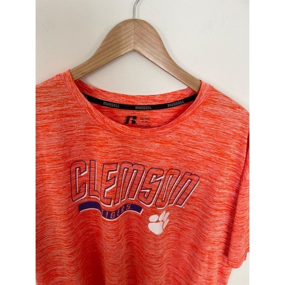 Clemson Tigers T Shirt-Russell-light Weight-Mint Condition-Mens 3Xl-NCAA - Picture 3 of 4
